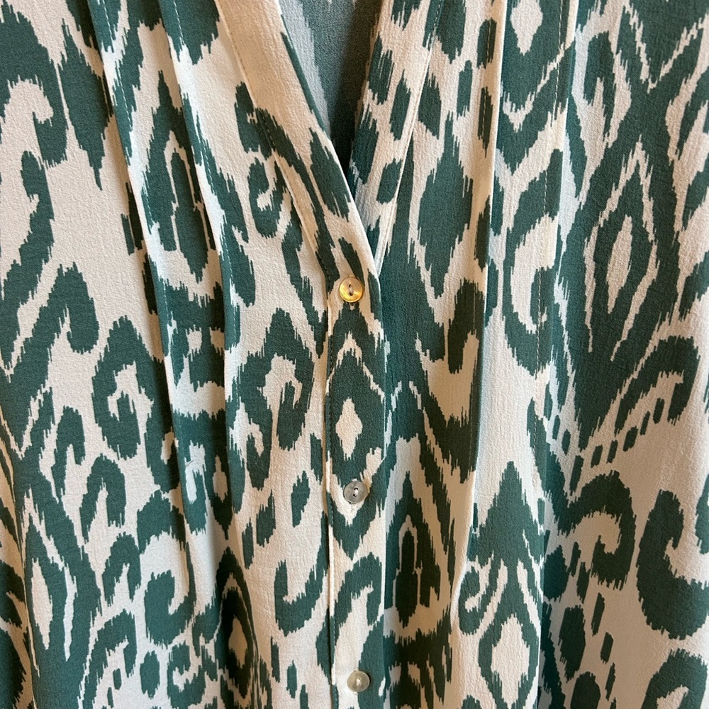 Rachel Zoe Green and white dress - Picture 3 of 4